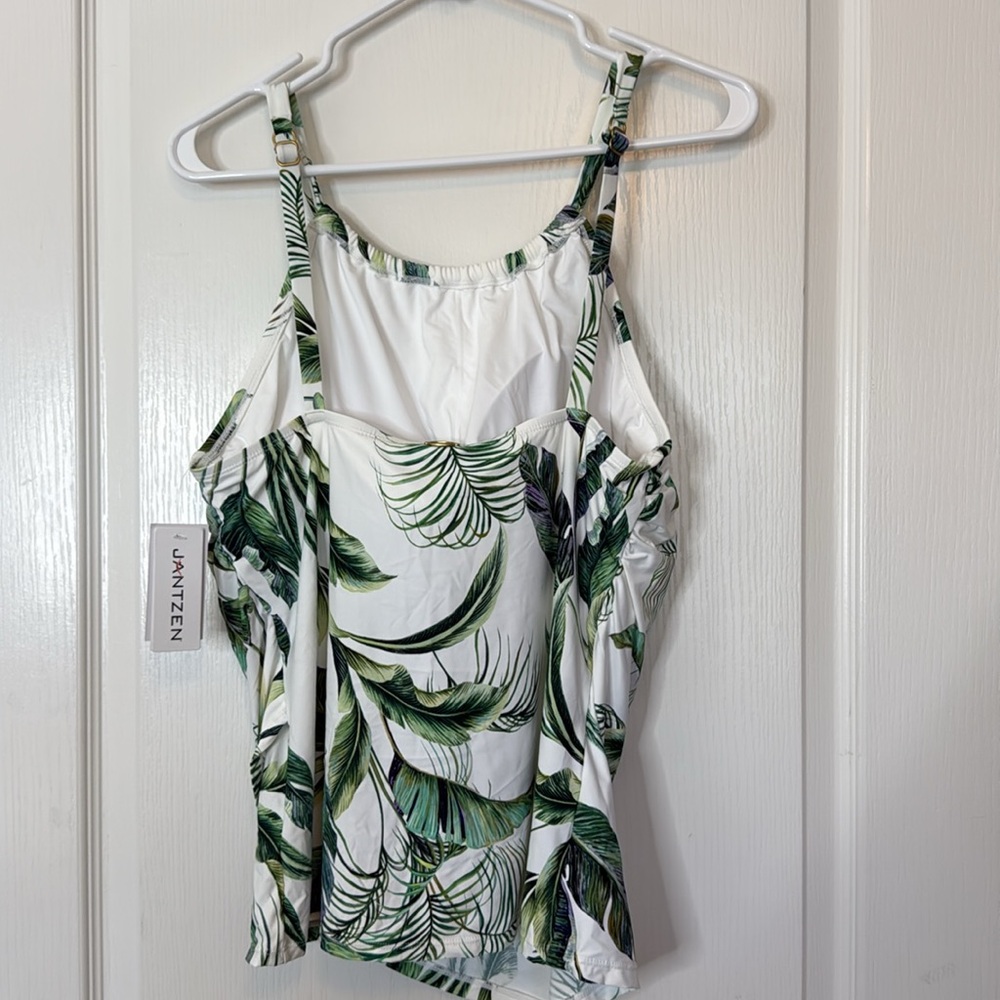 Jantzen Two Piece Tankini Swim Suit with Tummy Control Size 14 - Picture 7 of 16